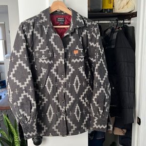 Ariat x Pendleton Shacket - ladies large insulated jacket shirt